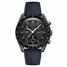 Orologio Black Watch con cinturino in pelle
