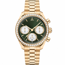 Speedmaster 38 mm, 月霜金™搭配月霜金™錶盤