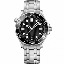 Seamaster Diver 300M 42 mm, stål med stållænke