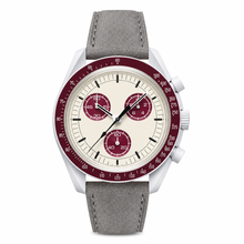 Orologio con cinturino in scamosciato
