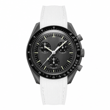 Orologio con cinturino bianco