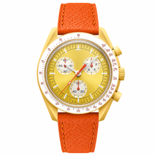 Orologio con cinturino arancione