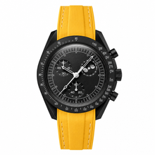 Horloge met gele band